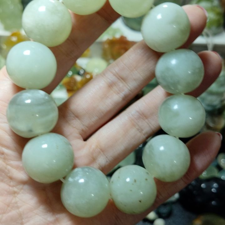 岫玉手串款式未镶嵌