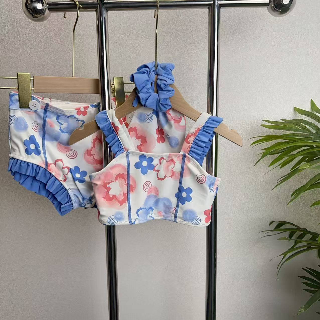 【1126】花色泳衣套装B6-4