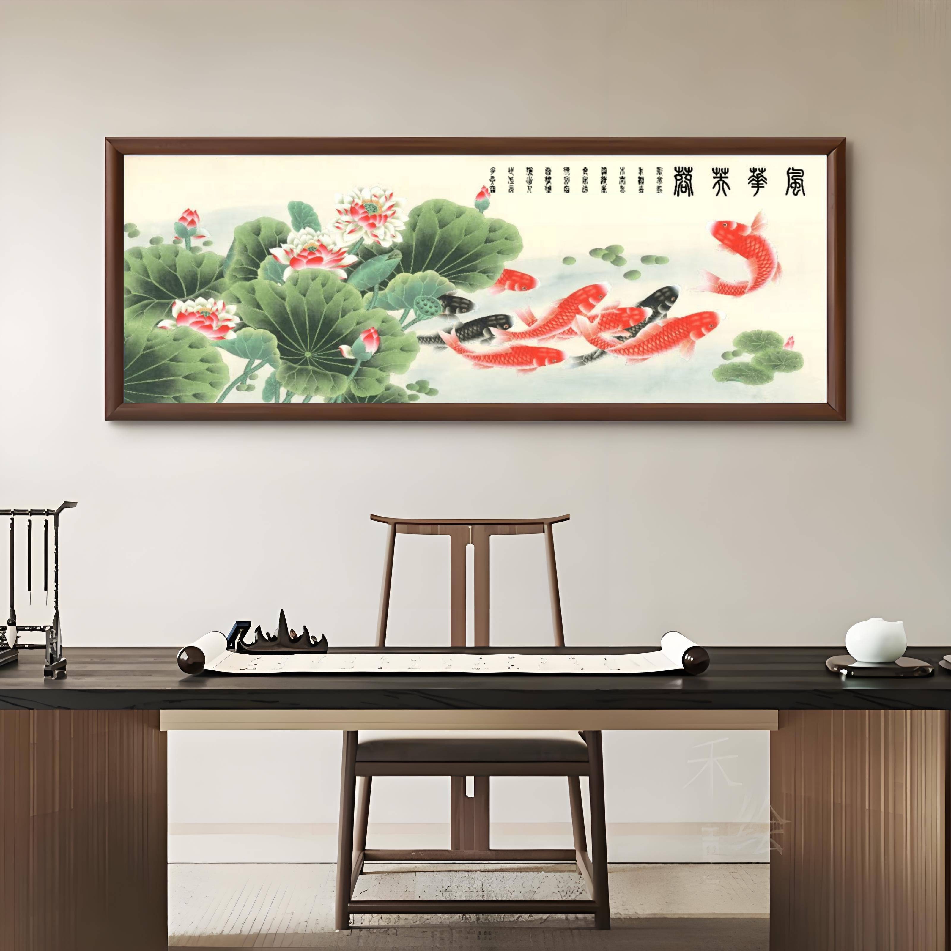 杜身林老师作品《风华芙蓉》