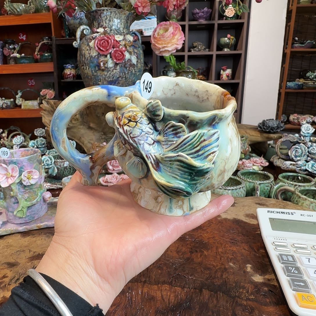 纯手工咖啡杯，餐具