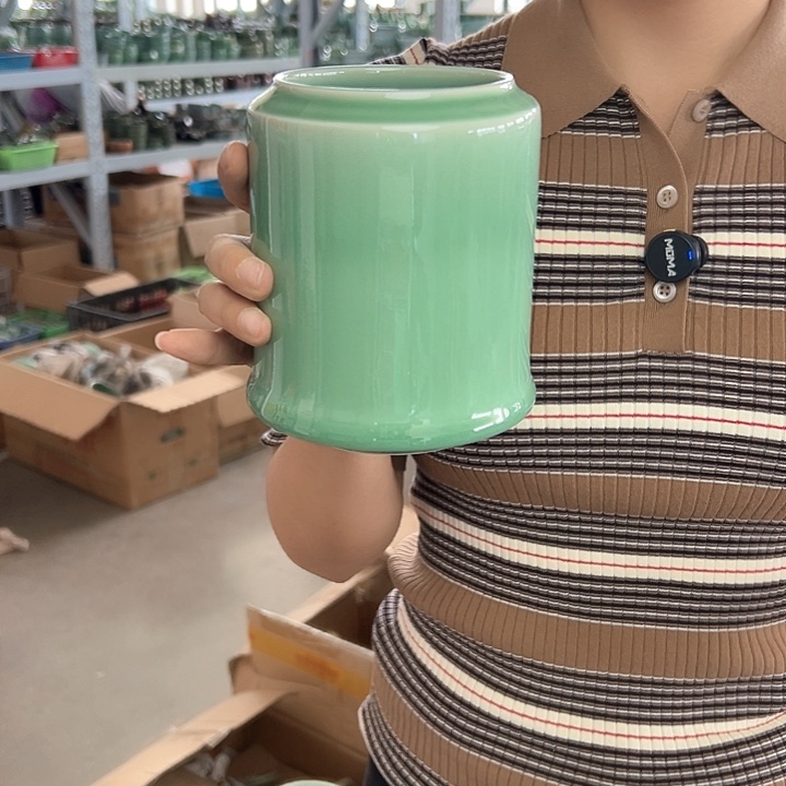 龙泉云间青瓷小米茶器