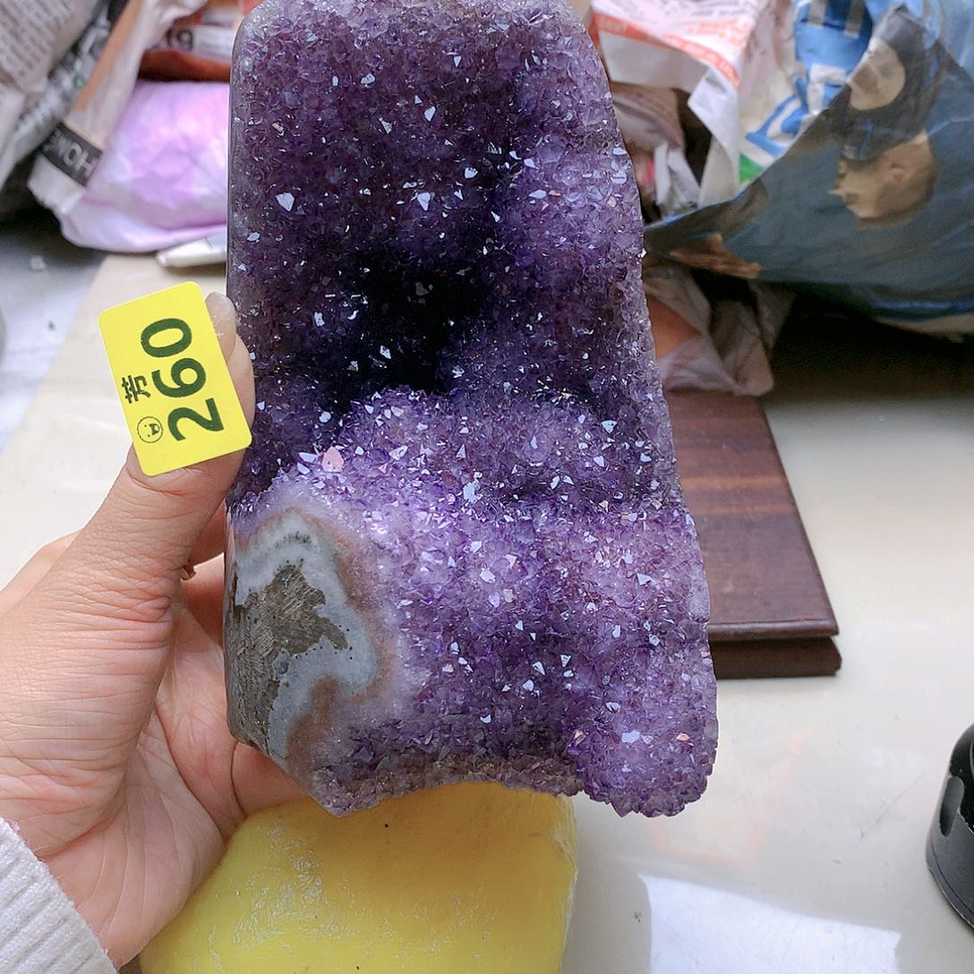 紫晶大型摆件（非配饰）未镶嵌