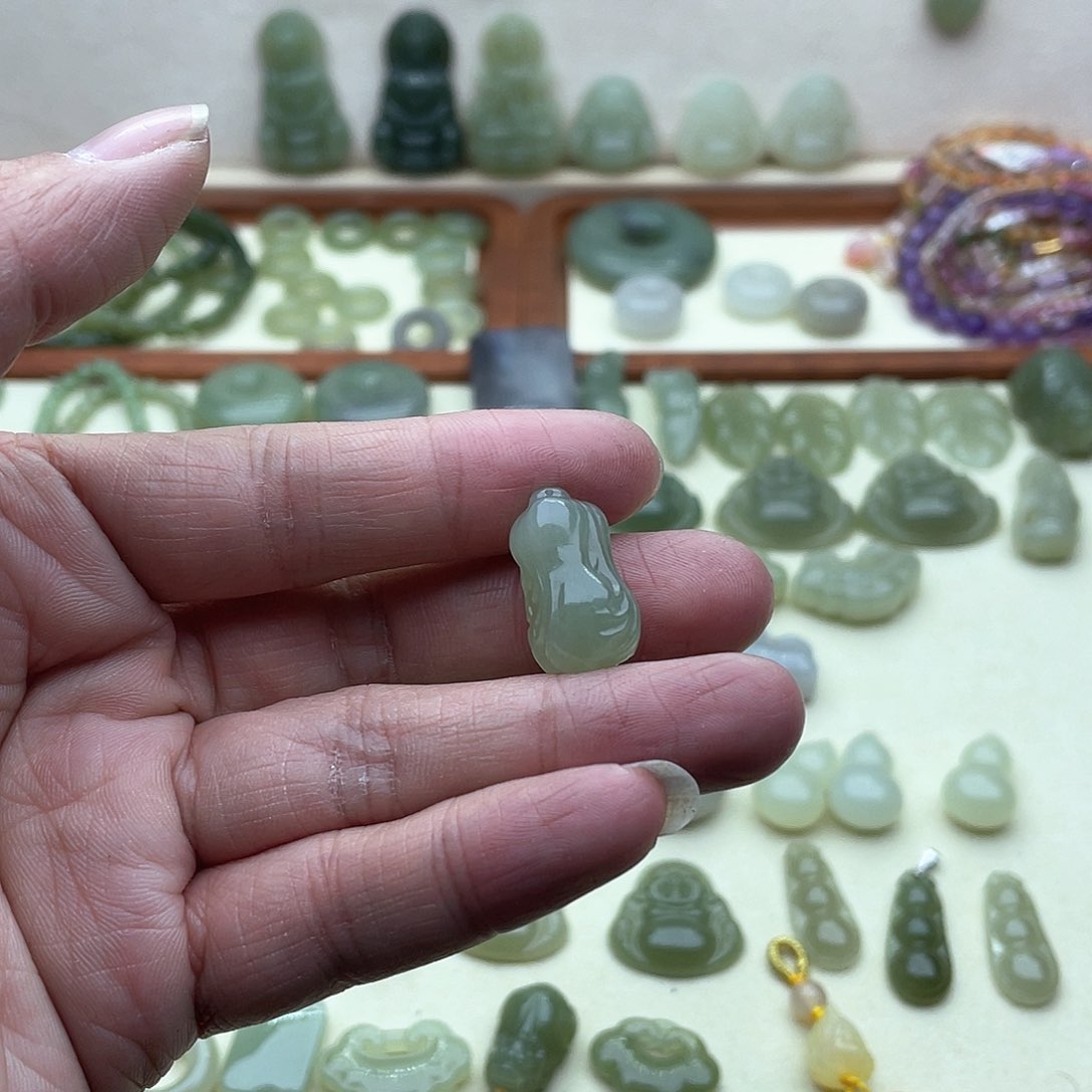 和田玉吊坠(不含链)未镶嵌