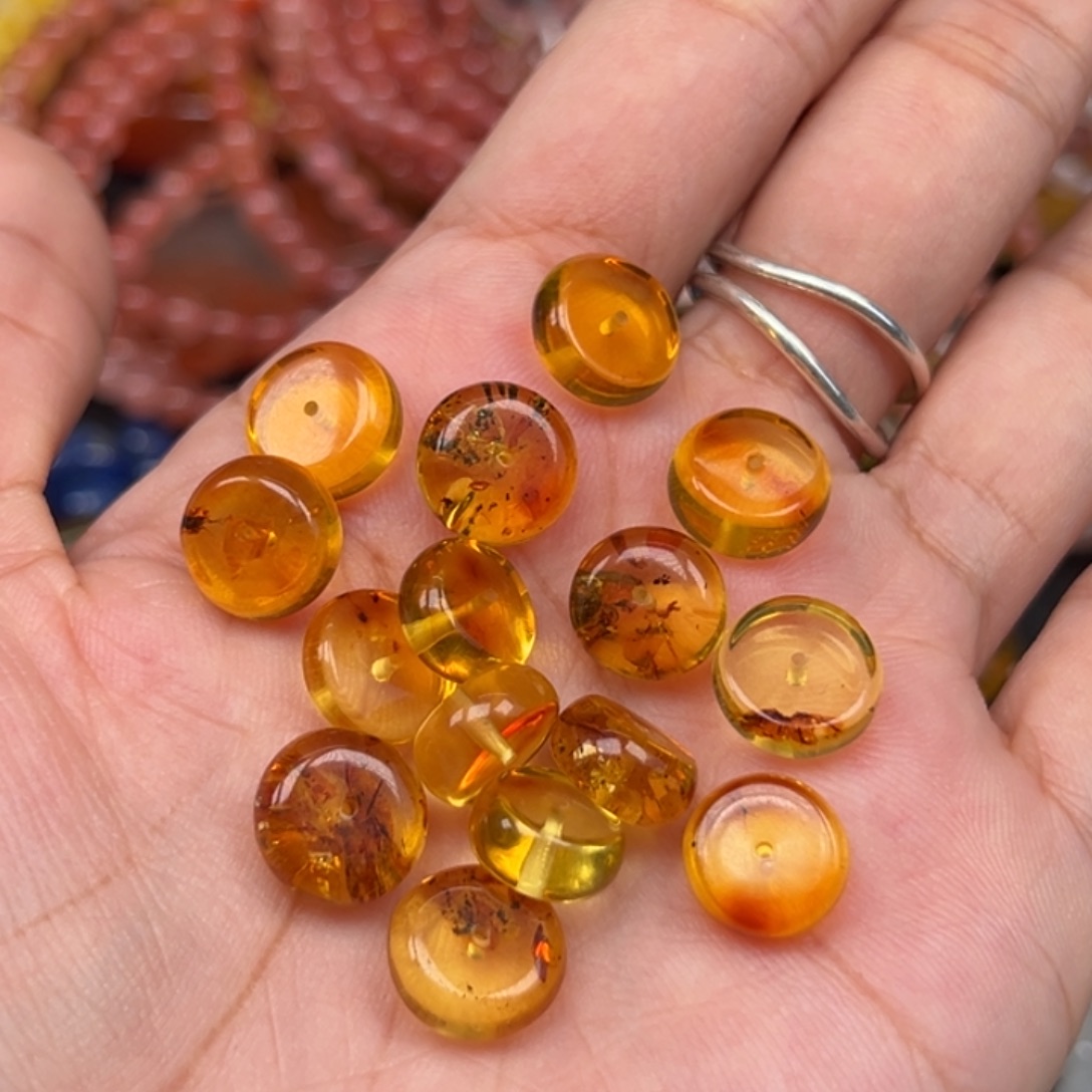 未镶嵌吊坠(不含链)琥珀