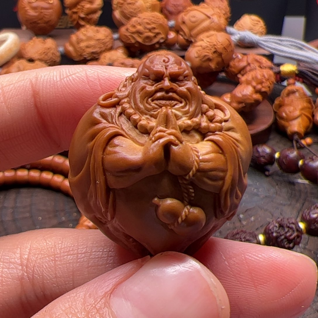 橄榄核手串/手链S****o大金佛