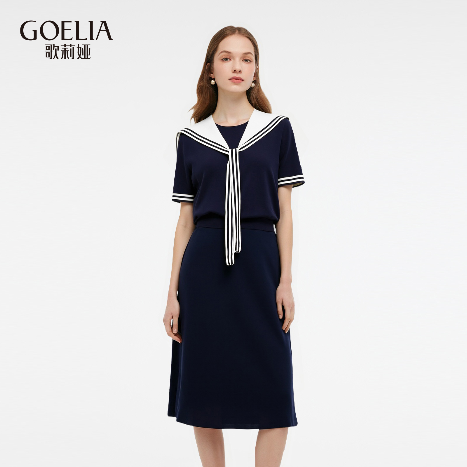 歌莉娅 秋季新品  毛针织套装 1E7LAA890