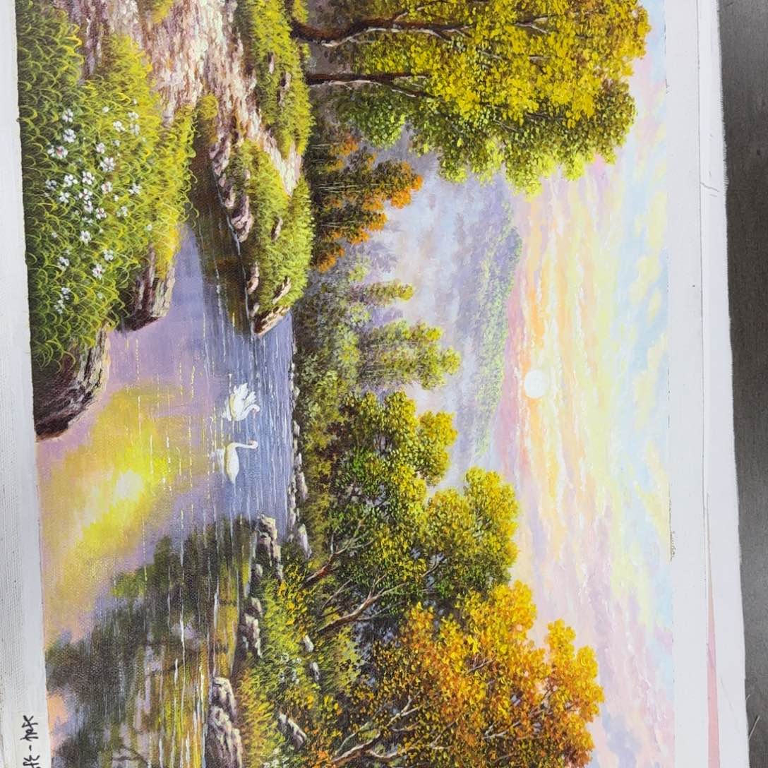 油画优惠多多指教一下自己