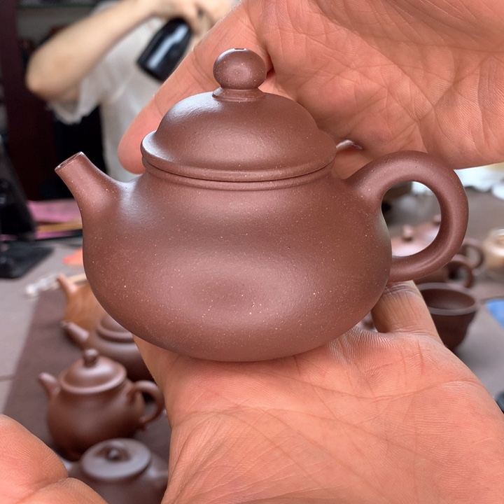 茶壶紫砂阿***茶容天壶，底槽清容量150c c