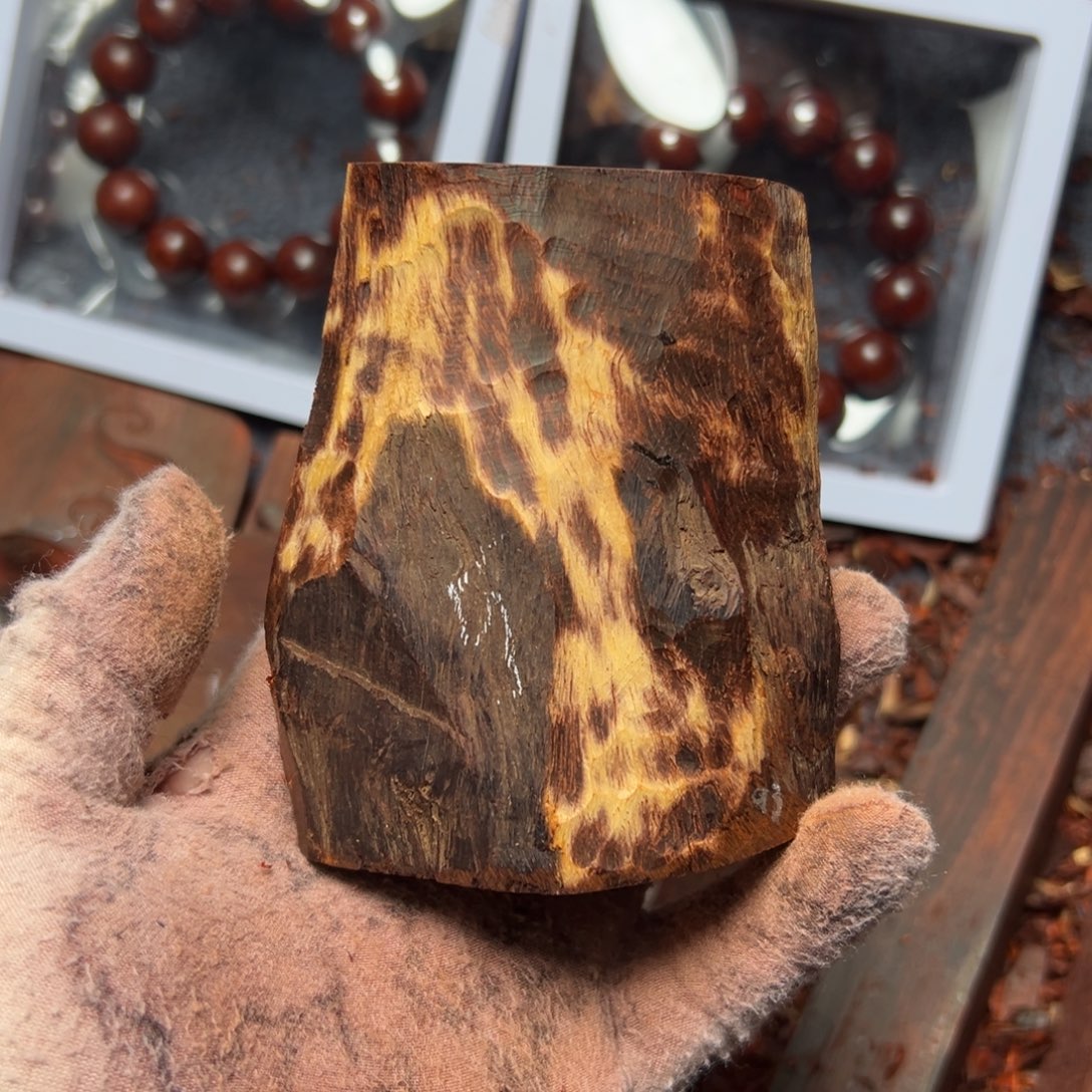 古***楼端景台紫檀木类印度小叶紫檀