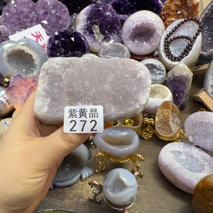 未镶嵌大型摆件（非配饰）紫晶272