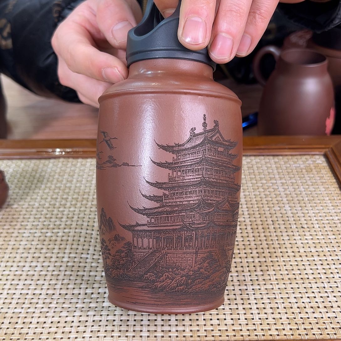 紫砂茶叶罐精品紫砂