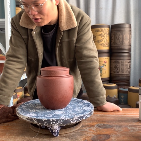 紫砂茶叶罐茶叶罐