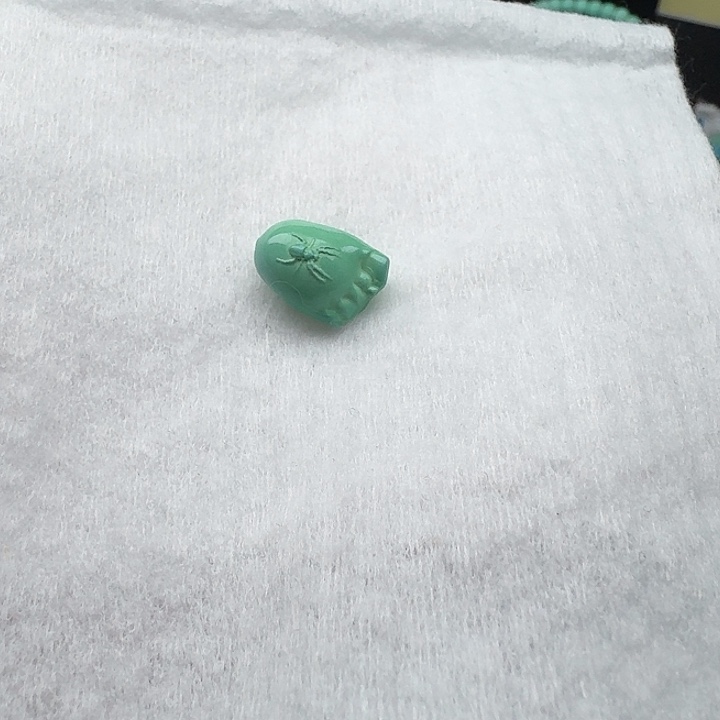 尺寸：15/10/8➕绿知足常乐配珠一颗