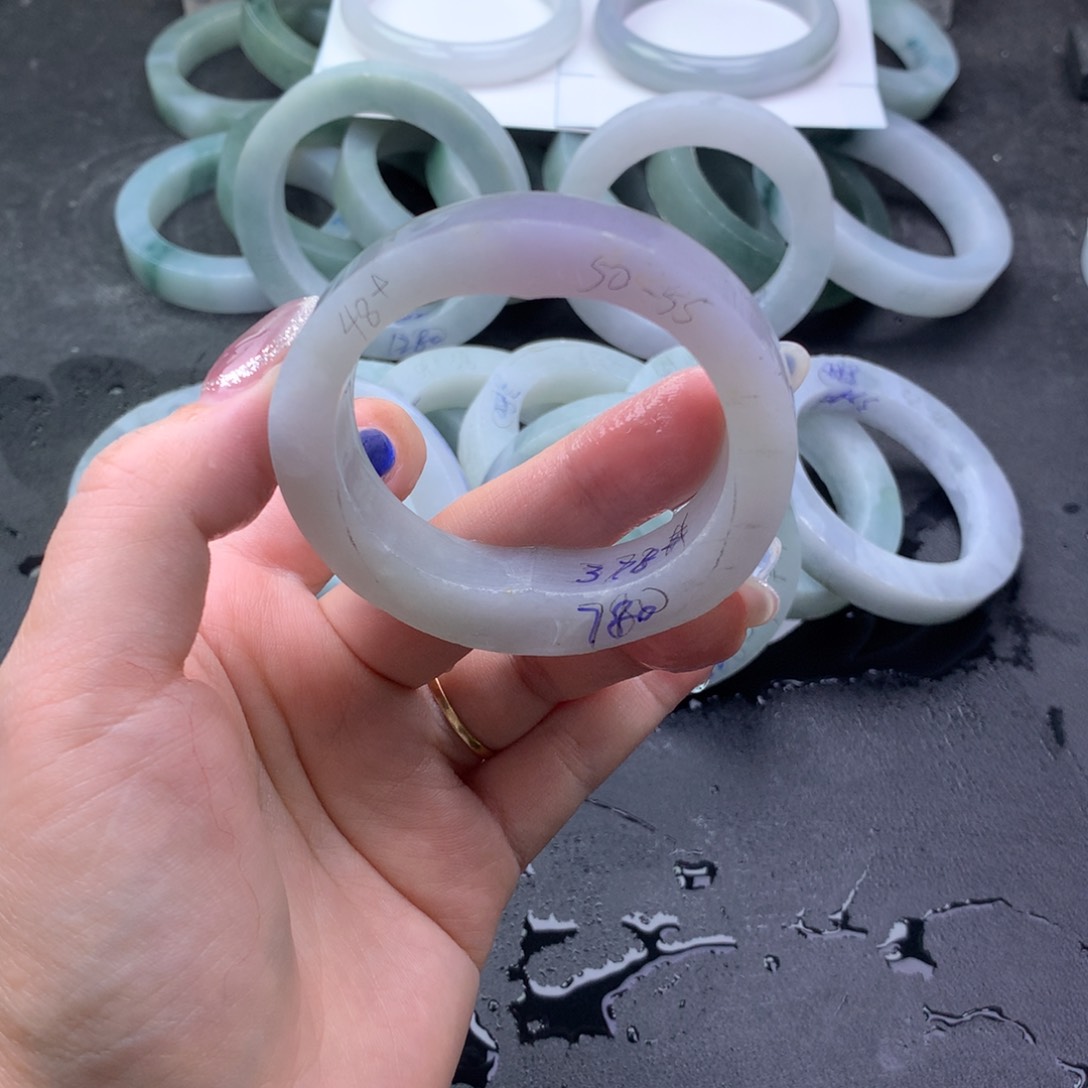 【闪购商品】未镶嵌手镯定制翡翠