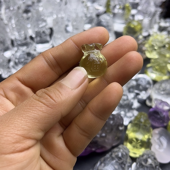 水晶摆件未镶嵌大*吊坠