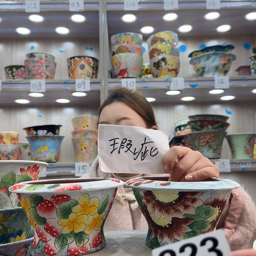 紫砂花盆瑕疵瑕疵223