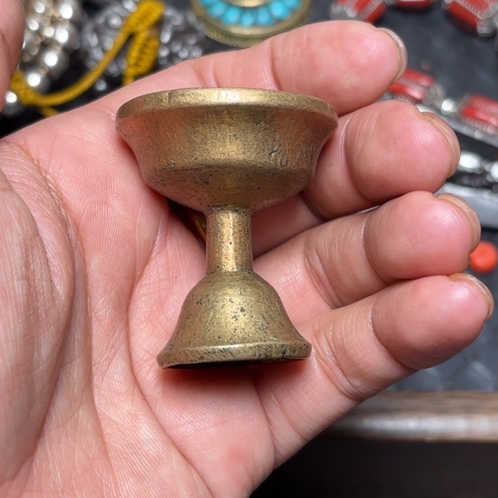 玻璃颈饰藏传喜马拉雅