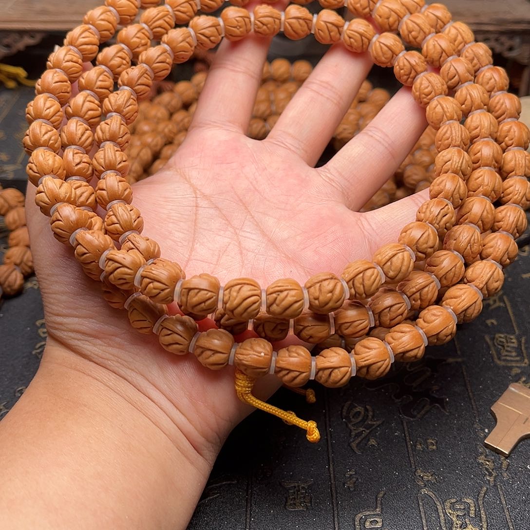 桃核吊坠大肠薄挂