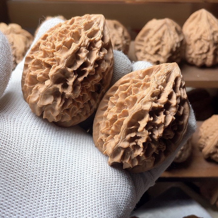 吊坠文玩核桃老鼠狮子头44