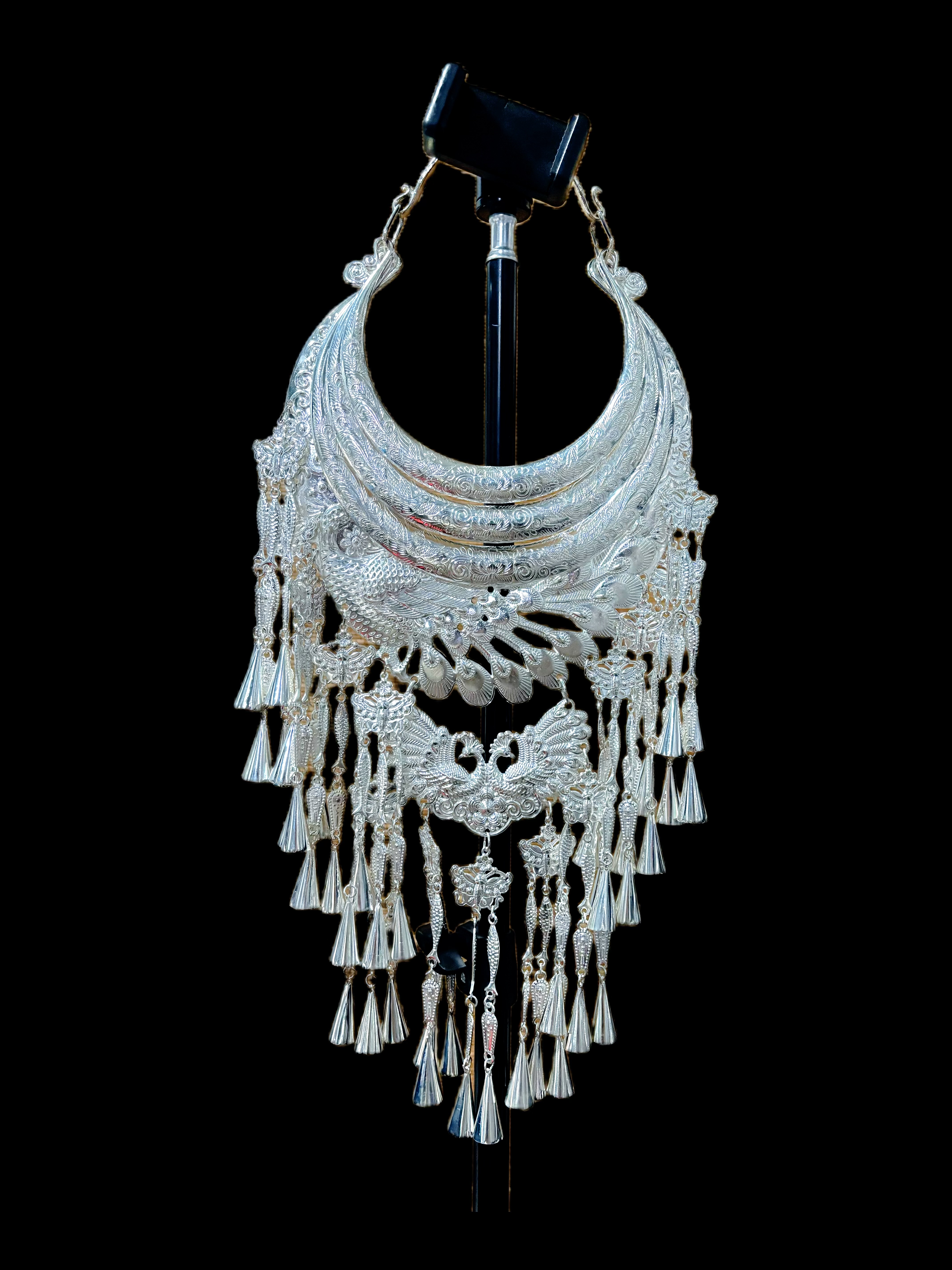 锌合金项链 {顺丰包邮}合金项链民族风项圈舞蹈配饰苗侗族颈饰品