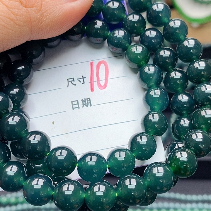 翡翠未镶嵌手链翡翠