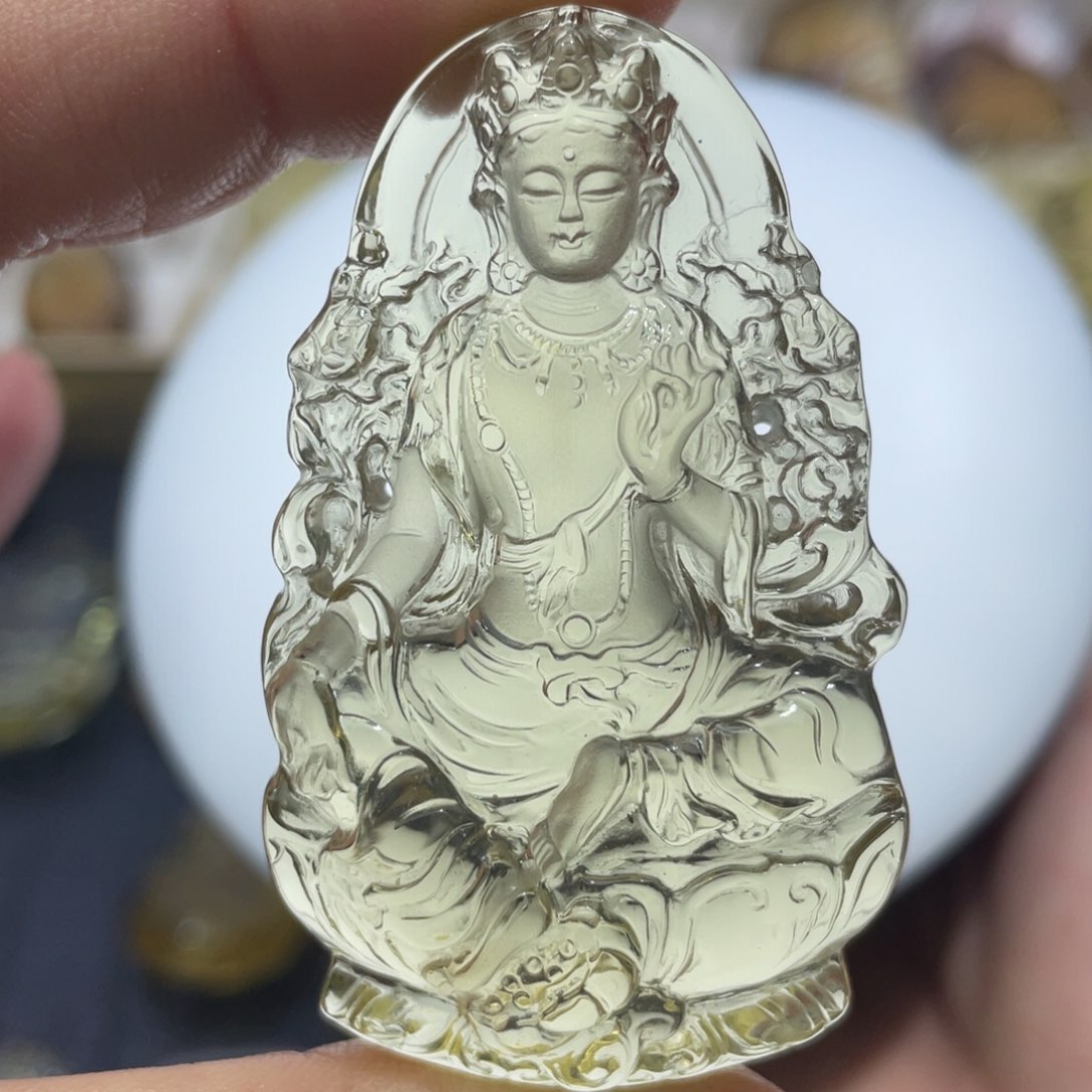 水晶颈饰未镶嵌定制