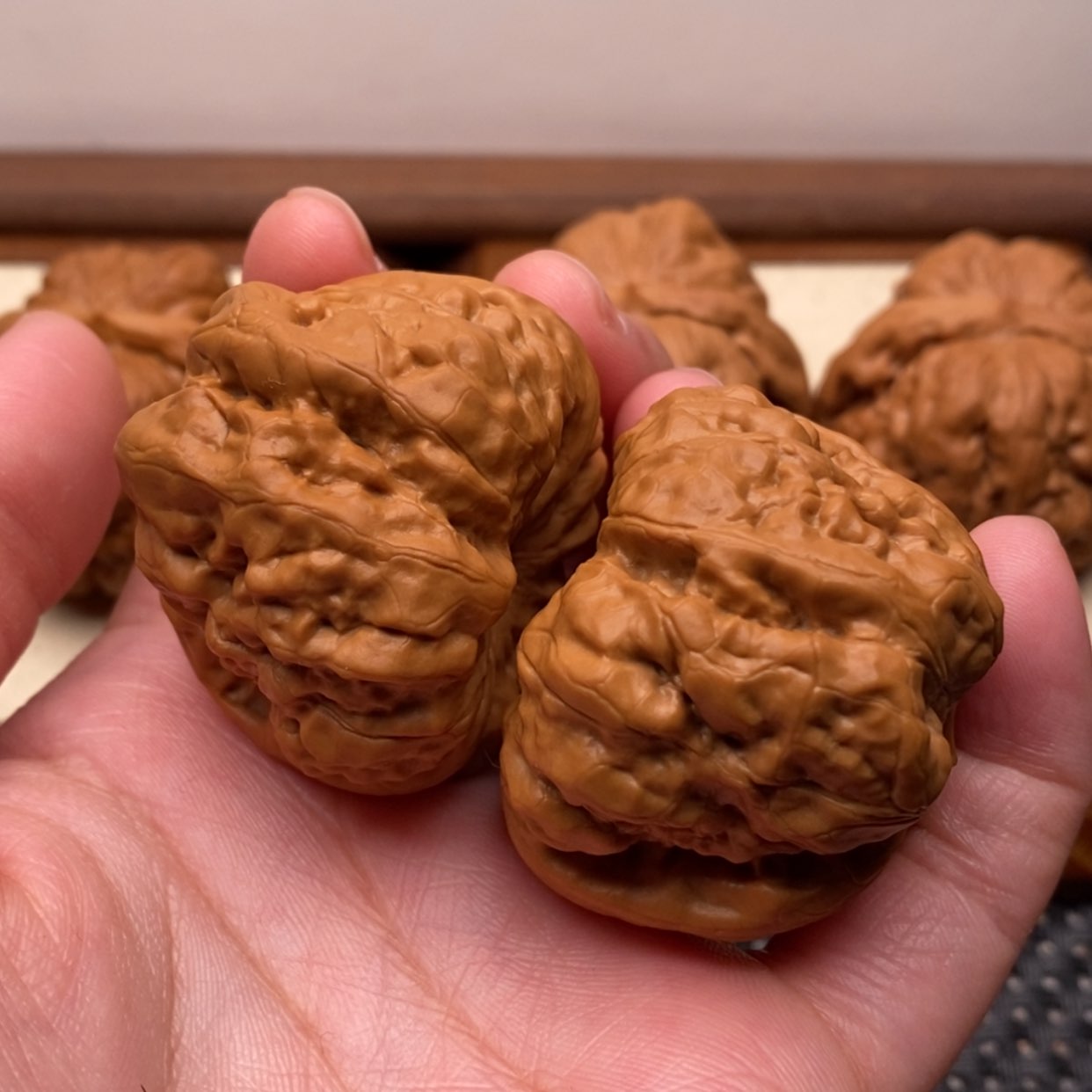 【闪购商品】把件文玩核桃云**李边42左右