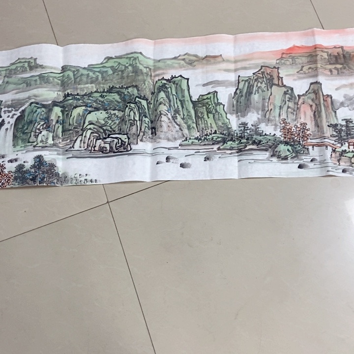 横款小*李文斌老师山水之间