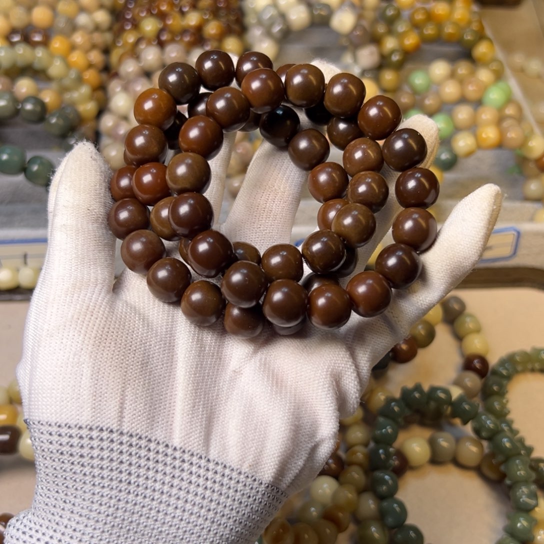 菩提根/象牙果手串巧克力豆苹果卡12.7  随机