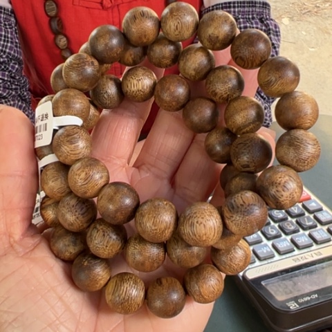 沉香手串金沙叶12克卡1.3多样性发1条