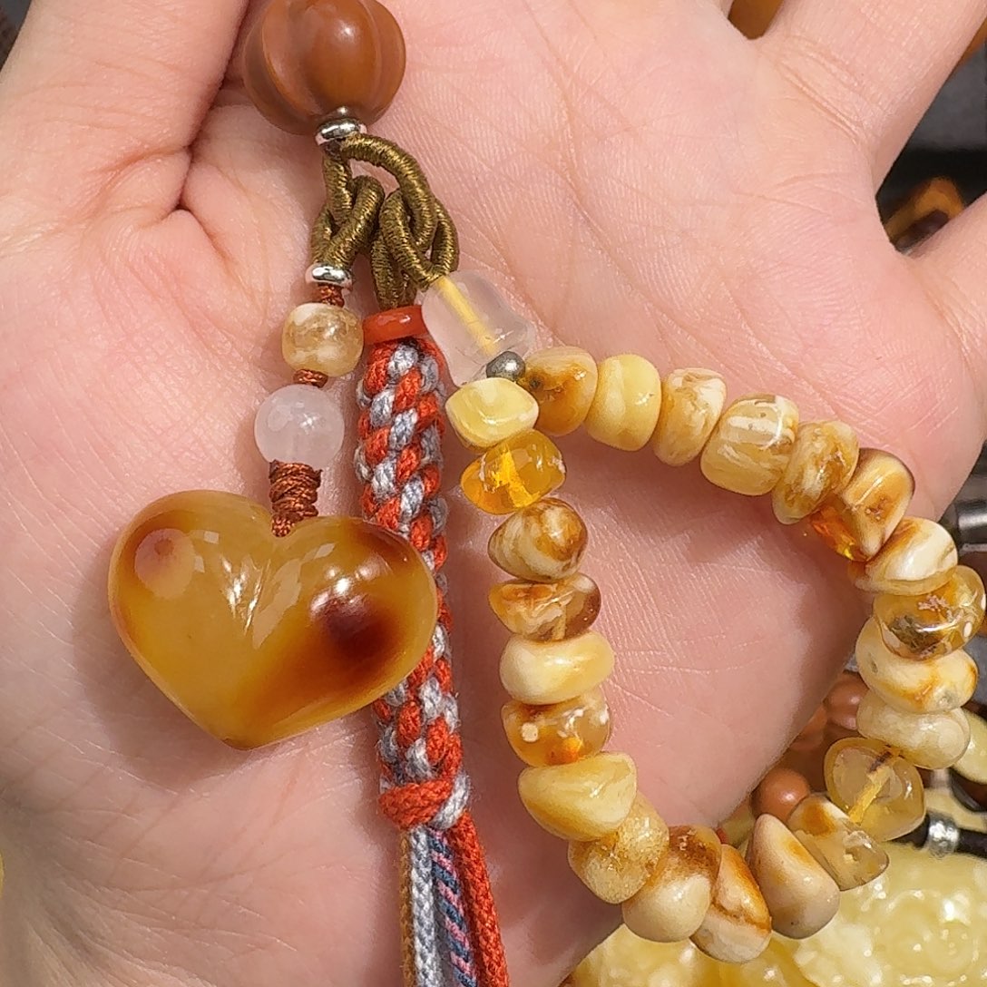 琥珀未镶嵌裸石我