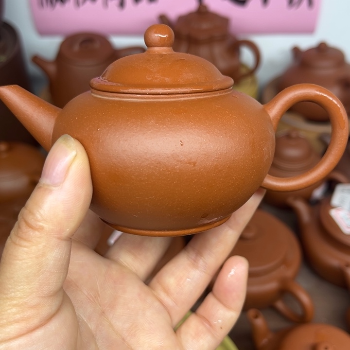 茶壶紫砂宜兴紫砂原矿泥料150水上漂