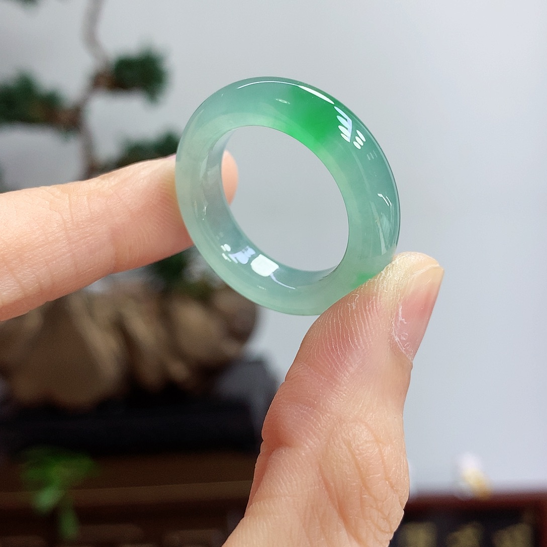 未镶嵌戒指翡翠24号