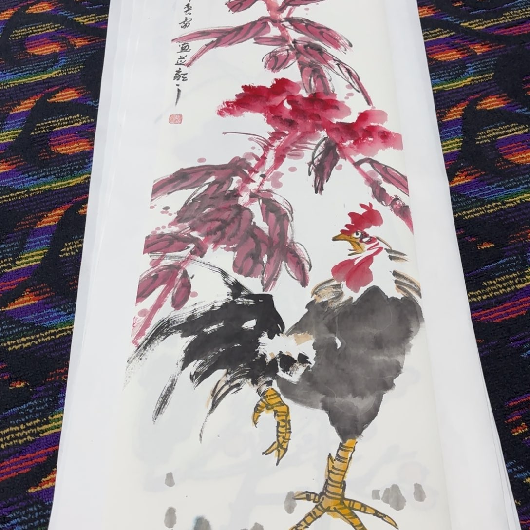 国画国画老师作品刘