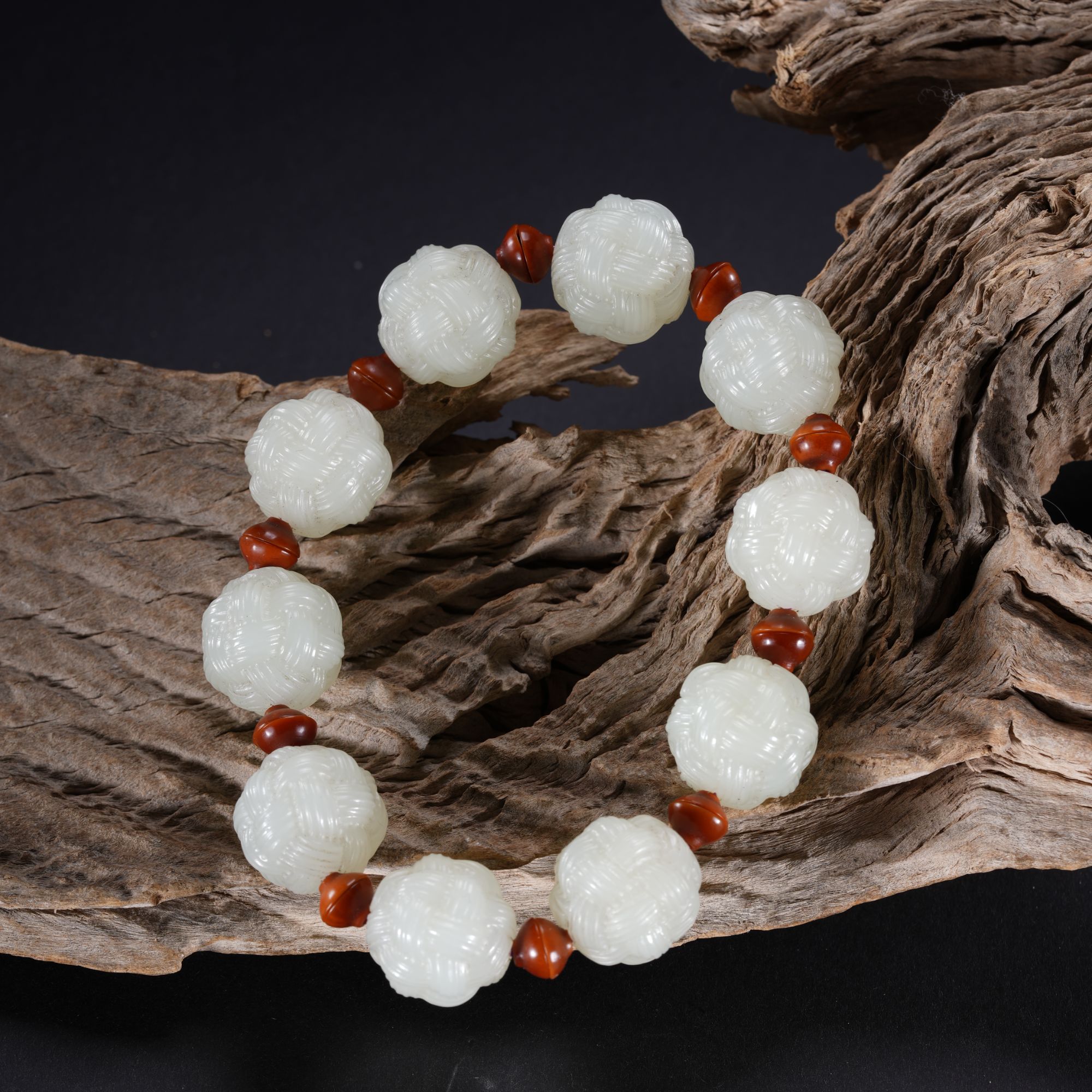 HTY15-2臻选·和田白玉手串【玉石拍卖】