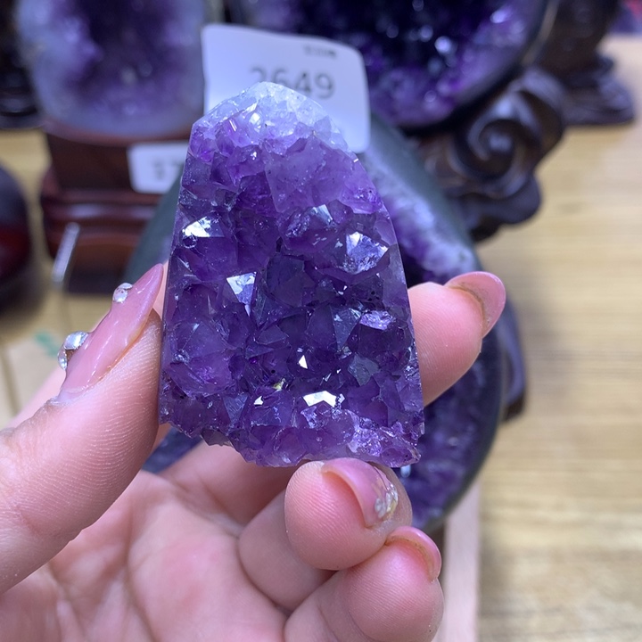 水晶1未镶嵌2742紫水晶