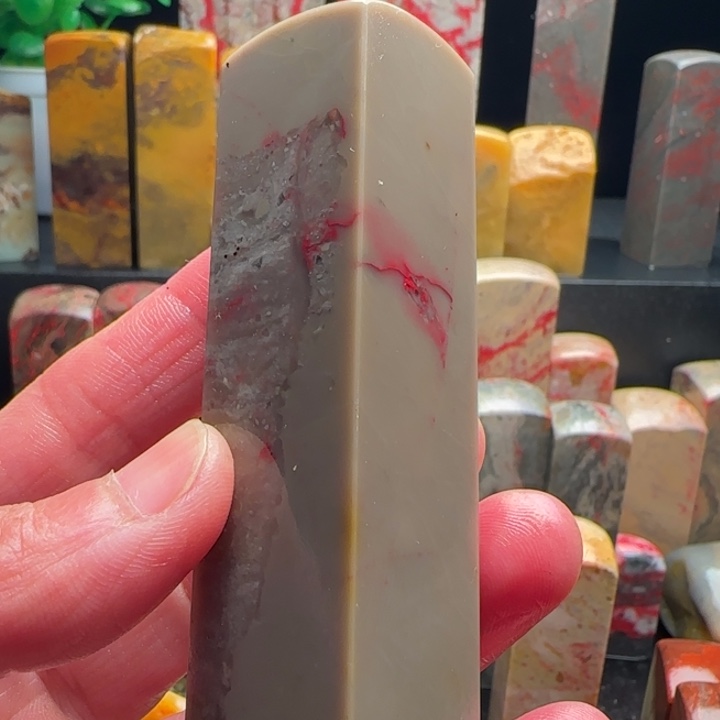 昌化鸡血石昌化鸡血石印章