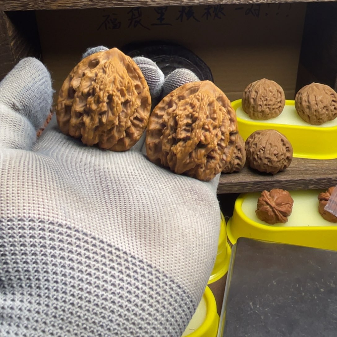 吊坠文玩核桃练手虎头