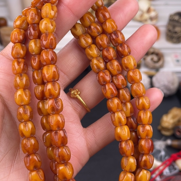 驼骨其他骆驼骨雕刻百香籽0.8