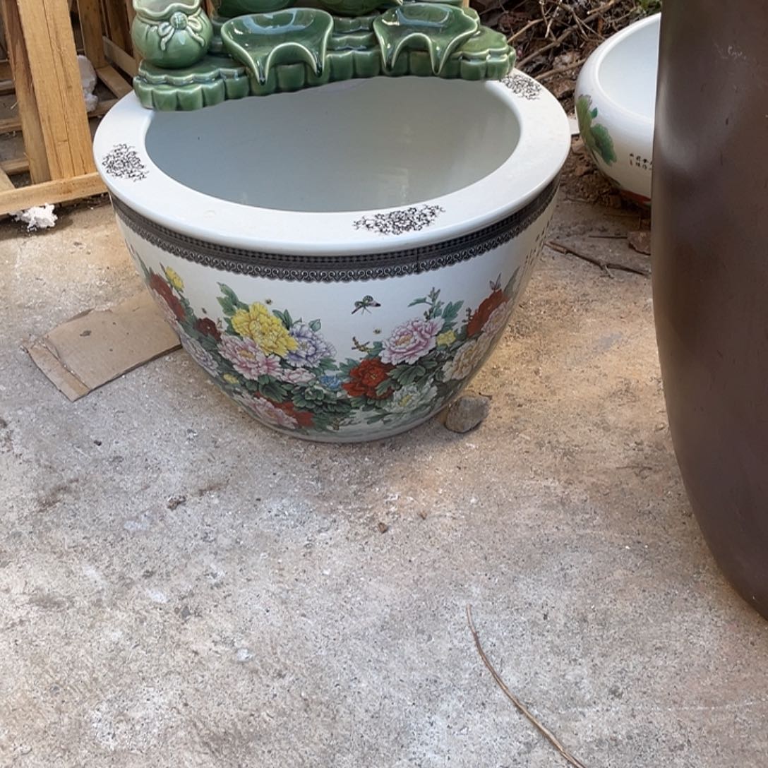 景德镇陶瓷鱼缸景德镇陶瓷鱼缸