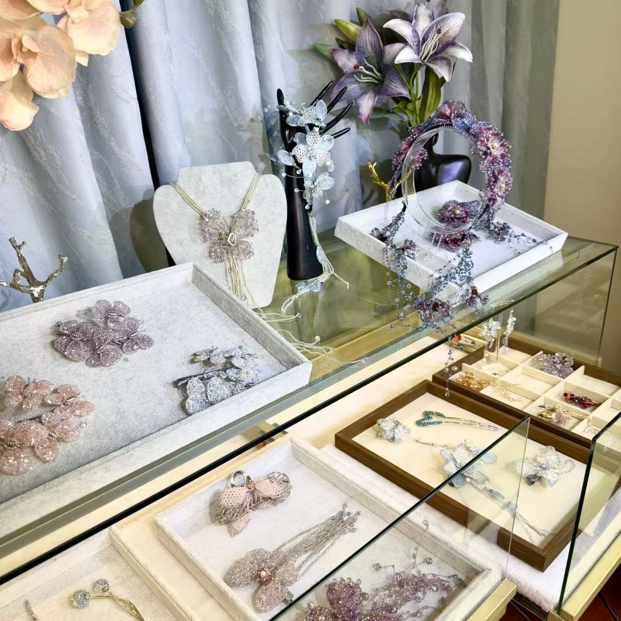 非金属合成锆石耳饰 【新品】合集链接