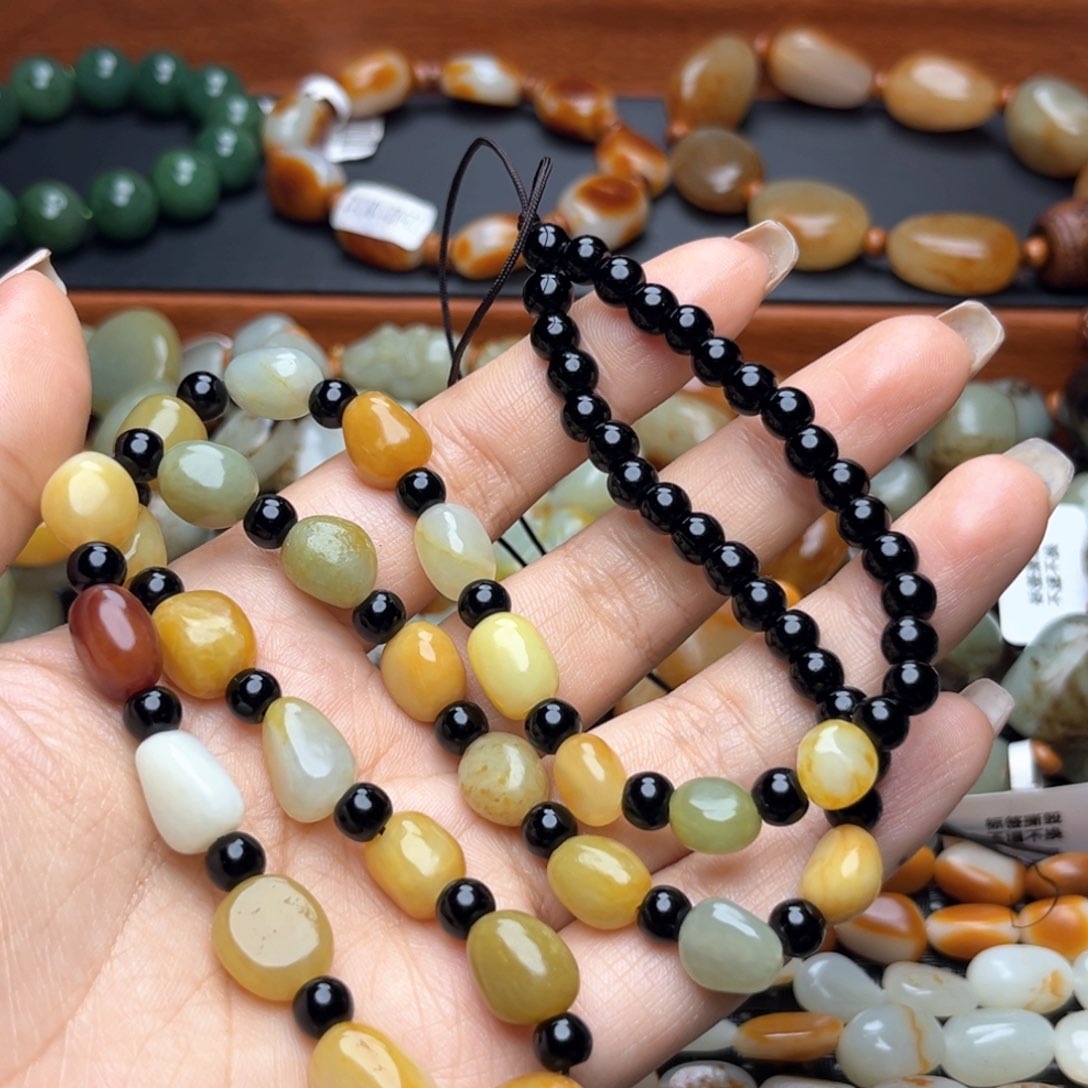 和田玉手链未镶嵌