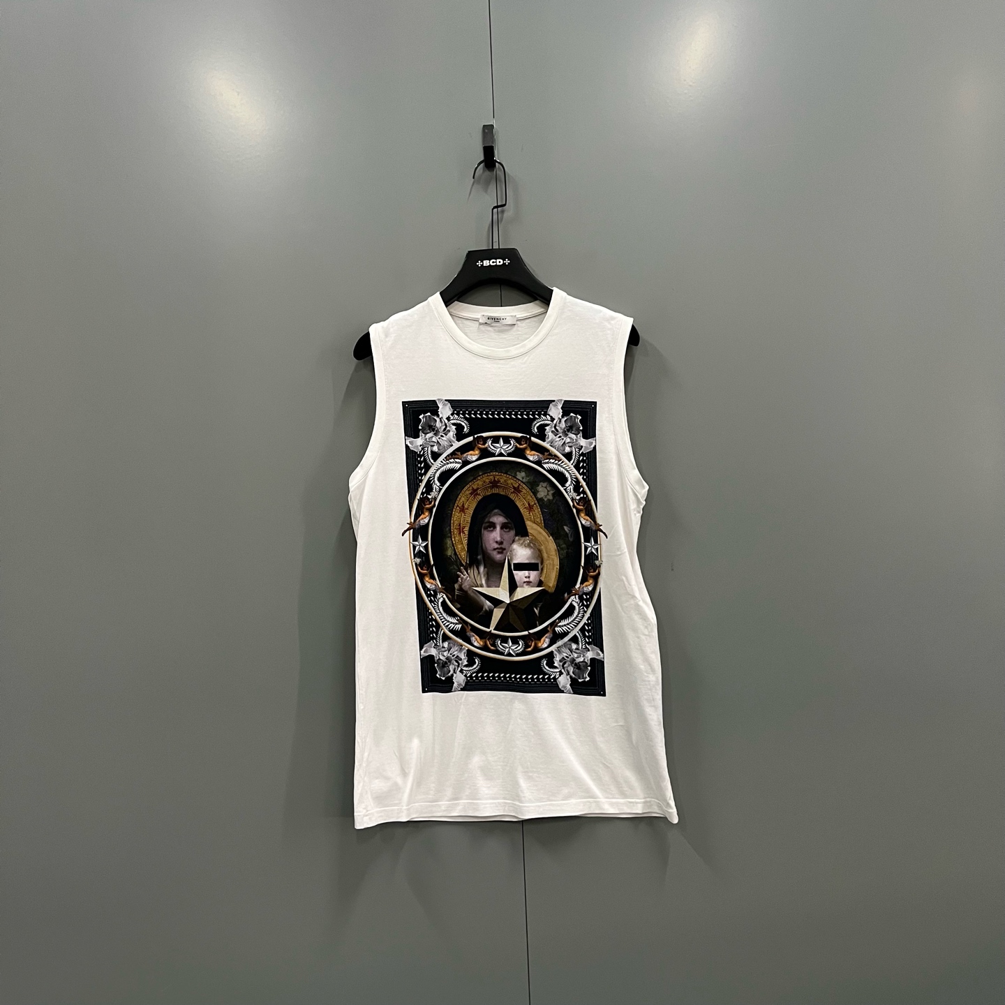 95新 Givenchy/纪梵希 jp1229 正面人像图案背心 S码 609771