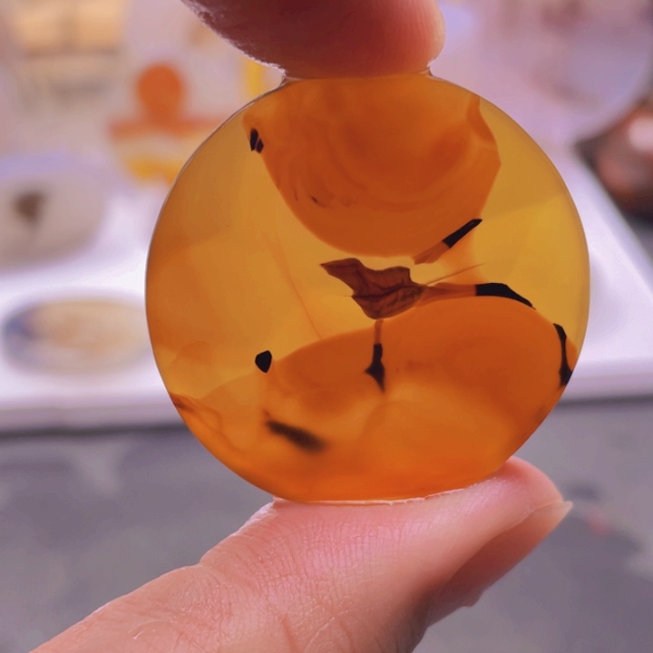 玛瑙/玉髓未镶嵌吊坠(不含链)