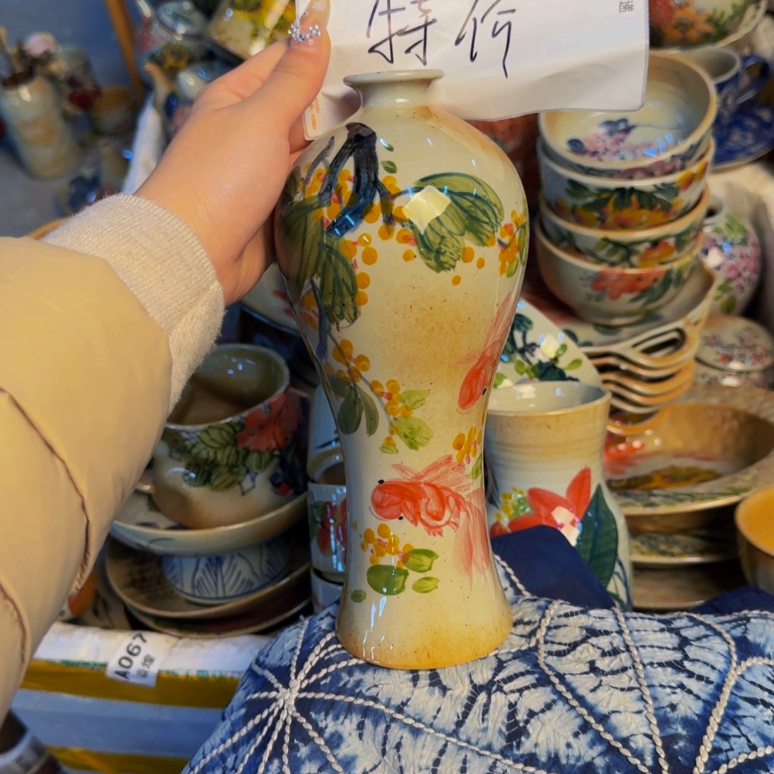 瓷片景德镇陶瓷手工手绘