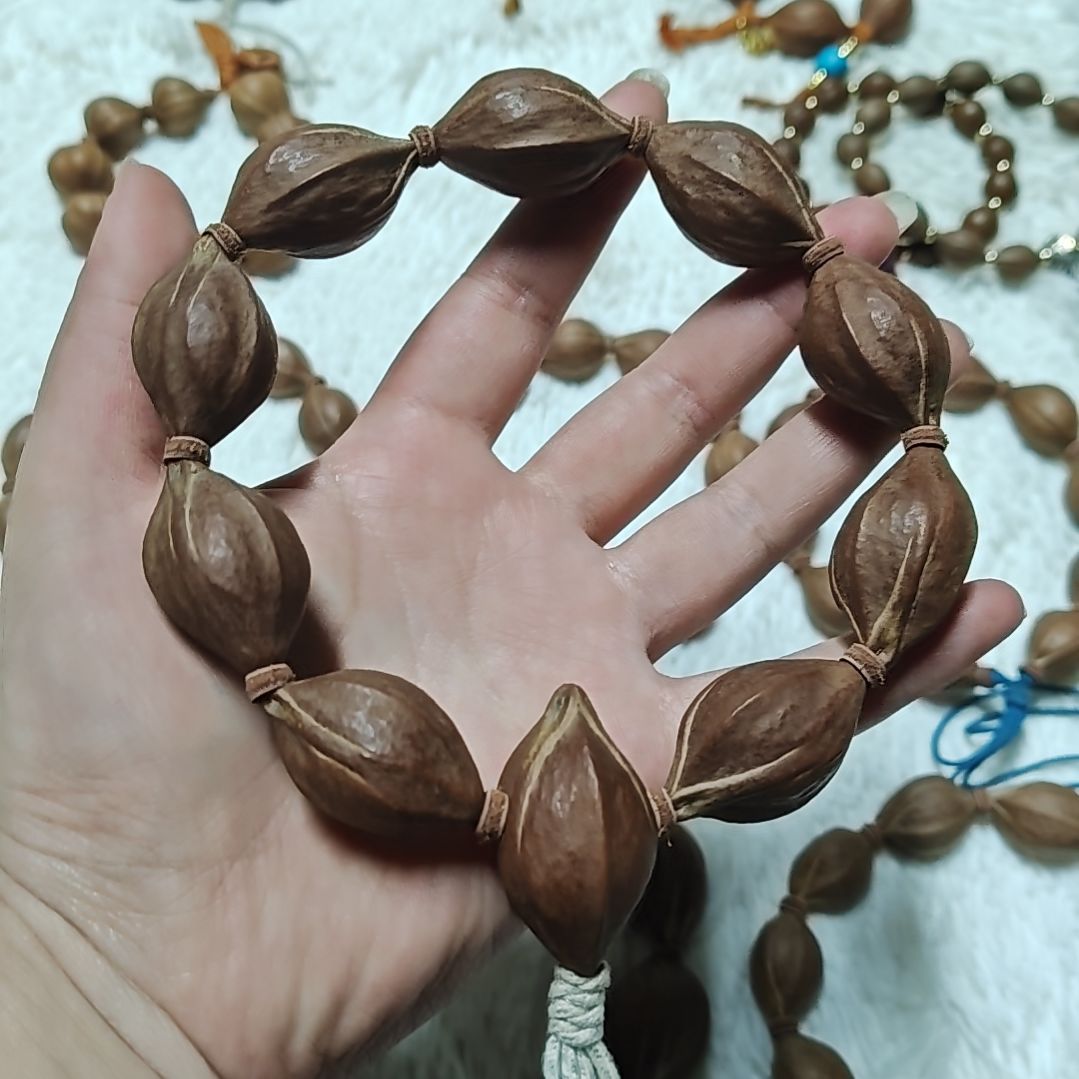 还***晚橄榄核吊坠1932尺寸手串