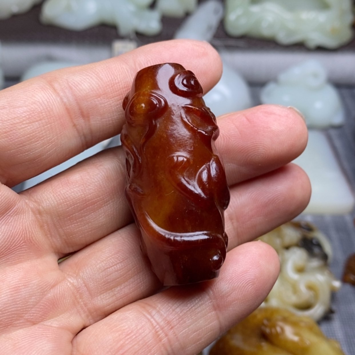 【闪购商品】和田玉（糖玉）颈饰未镶嵌