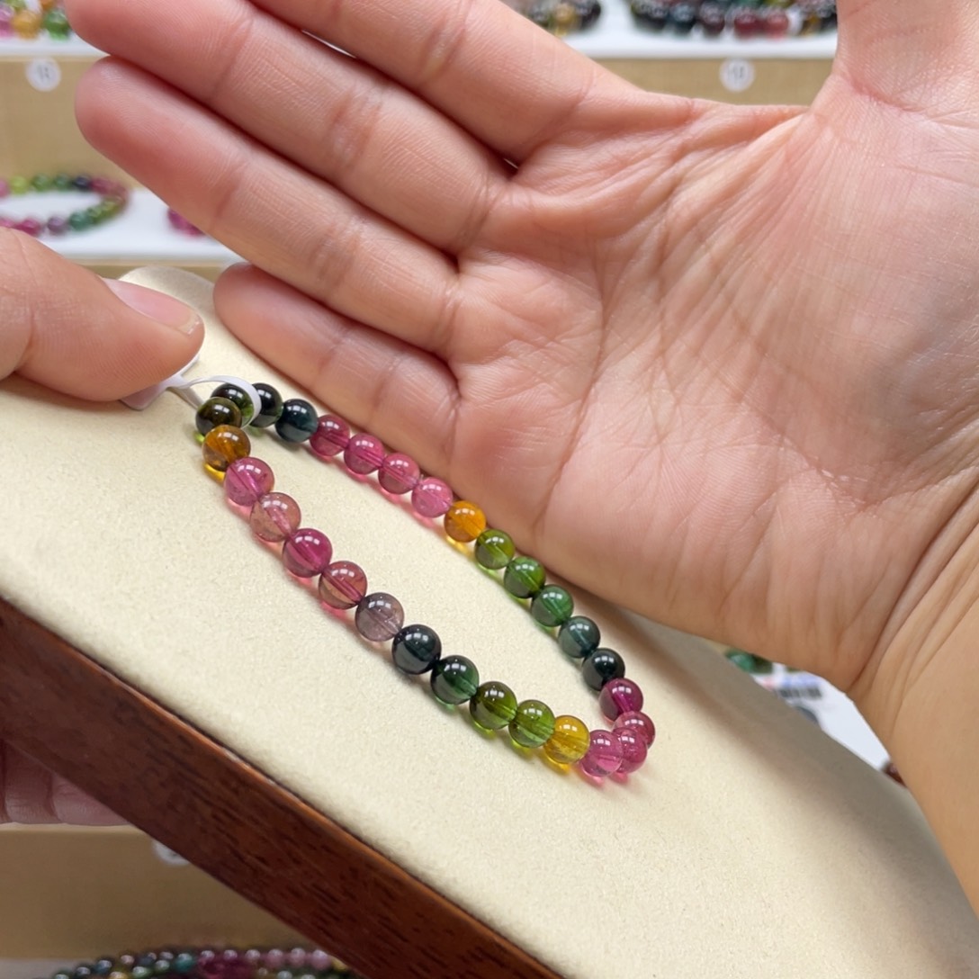 碧玺手串未镶嵌6mmmmmmmmmmmmmmmmmmmm