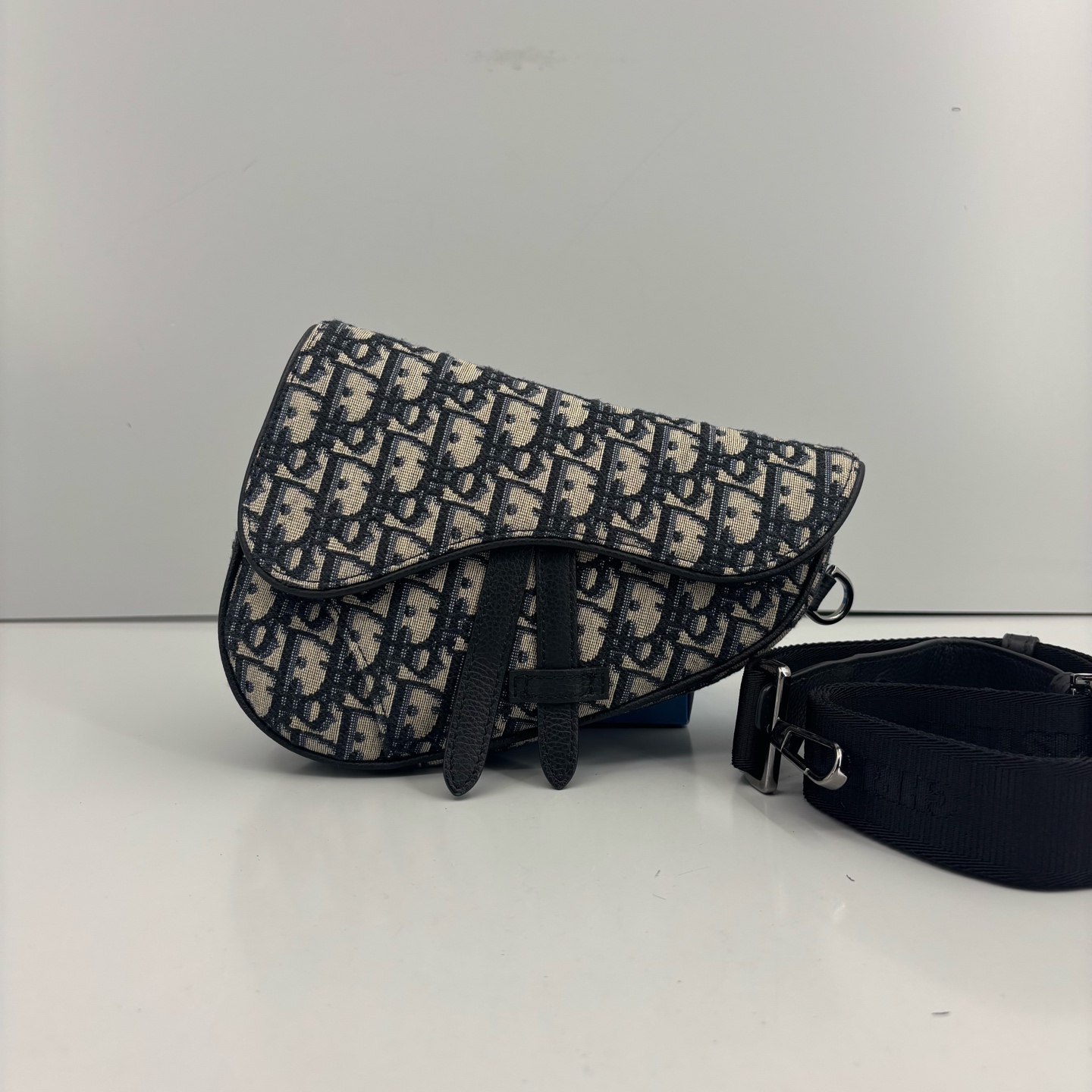 95新 DIOR/迪奥 优选/Saddle小号老花马鞍包/21×16×3/Z11261