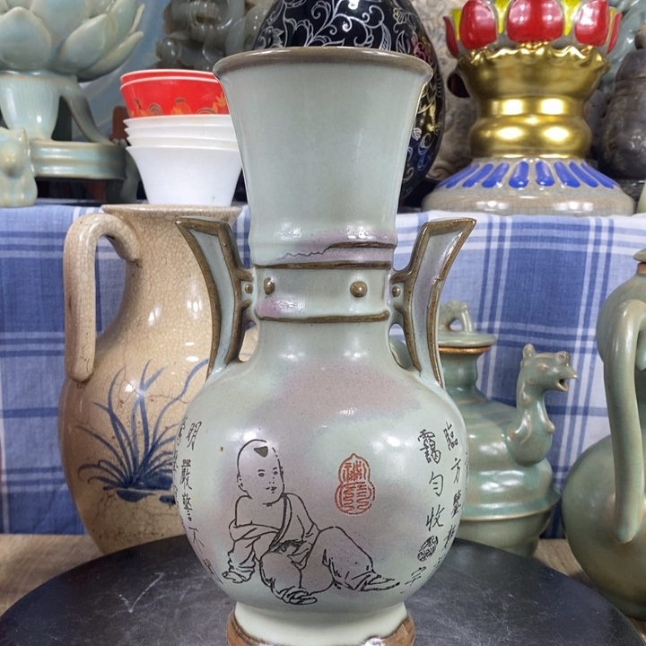 瓶陶泽如花儿盛开了